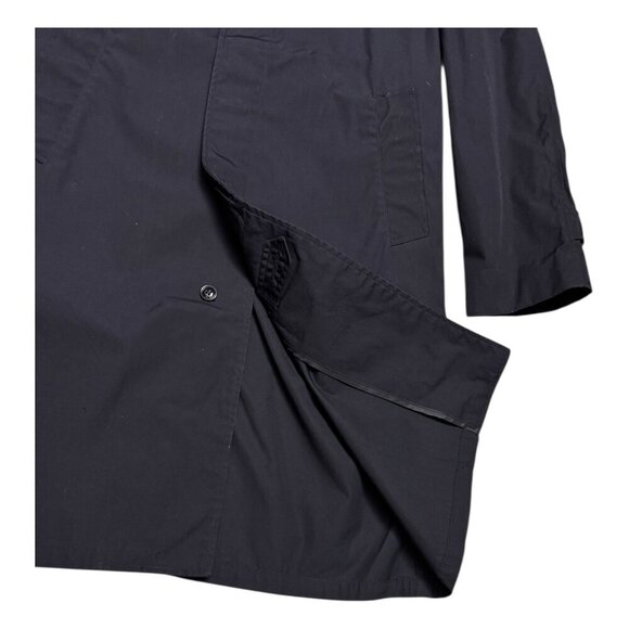 US NAVY DCSP Army Waterproof Business Casual Black Trench Jacket Coat Mens 40L - Picture 6 of 6